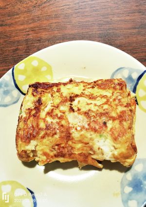 いか明太ネギチー厚焼き卵焼き-レシピのメイン写真