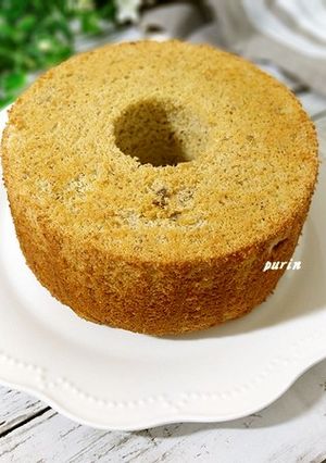 オートミールのバナナシフォンケーキ-レシピのメイン写真