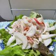 新玉ねぎ&カニカマサラダ マヨ和風
