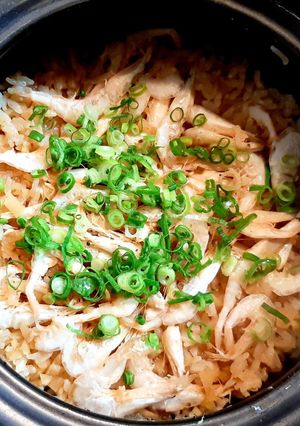 白エビとしょうがの炊き込みご飯-レシピのメイン写真