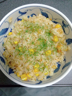 ホタテとトウモロコシの炊き込みご飯-レシピのメイン写真