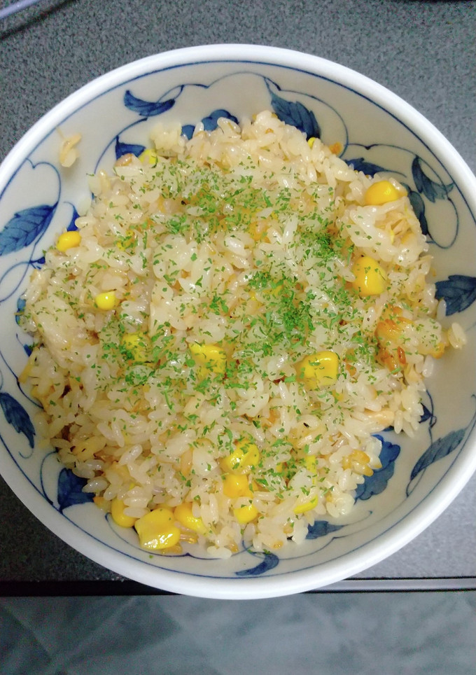 ホタテとトウモロコシの炊き込みご飯-レシピのメイン写真
