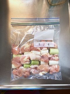 つくおき冷凍♡焼き鳥(ネギま)-レシピのメイン写真