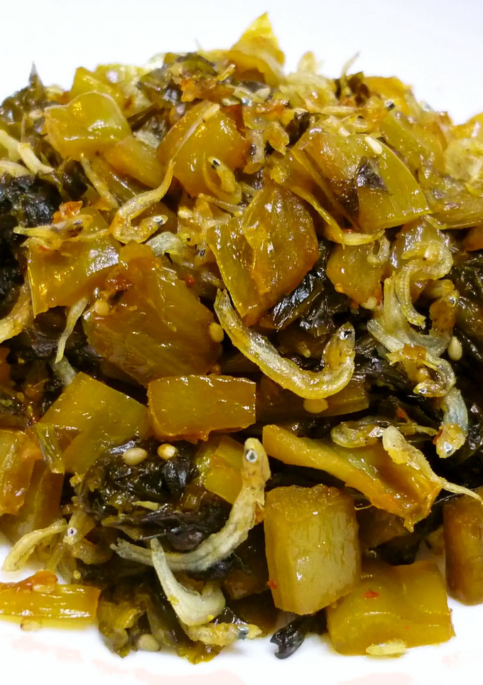 高菜とちりめんじゃこの油炒め-レシピのメイン写真