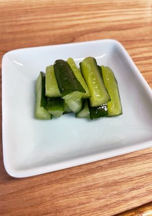 ばあばのきゅうりの漬物-レシピのメイン写真