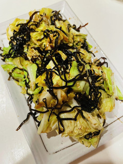 居酒屋さん定番!キャベツの塩昆布あえ-レシピのメイン写真