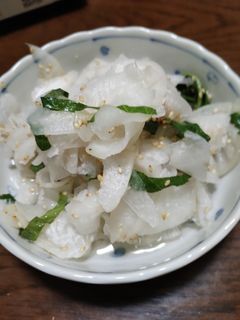 大根のごましそ酢の物-レシピのメイン写真