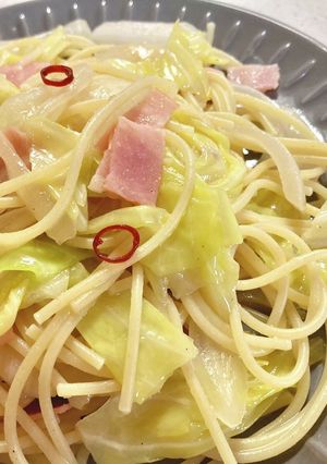 お手軽♡ベーコンとキャベツの和風パスタ♡-レシピのメイン写真