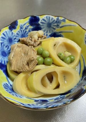たけのこの煮物（ハチク）-レシピのメイン写真