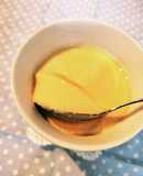 レンジでチンするお手軽なめらかプリン