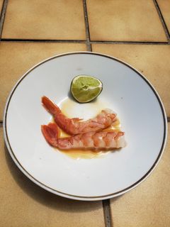 生えびとライムのさっぱり刺身-レシピのメイン写真