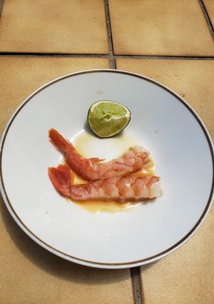 生えびとライムのさっぱり刺身-レシピのメイン写真