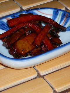 にんじんとだいこんの皮きんぴら-レシピのメイン写真