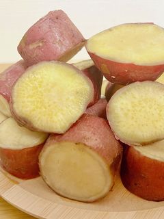 炊飯器にお任せ!しっとり甘い絶品焼き芋-レシピのメイン写真