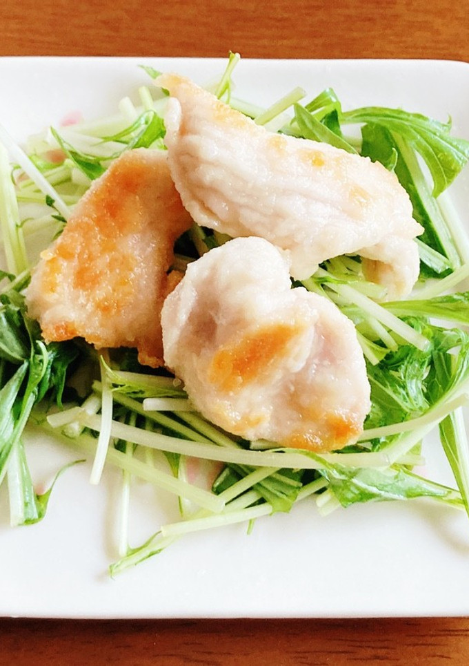 水晶鶏焼き。見た目より美味しい！！-レシピのメイン写真