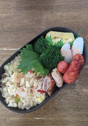 JK☆時短エビピラフ弁当♪-レシピのメイン写真