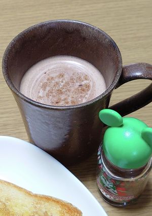 ほっこりシナモンホットミロ(ღ˘⌣˘ღ)-レシピのメイン写真