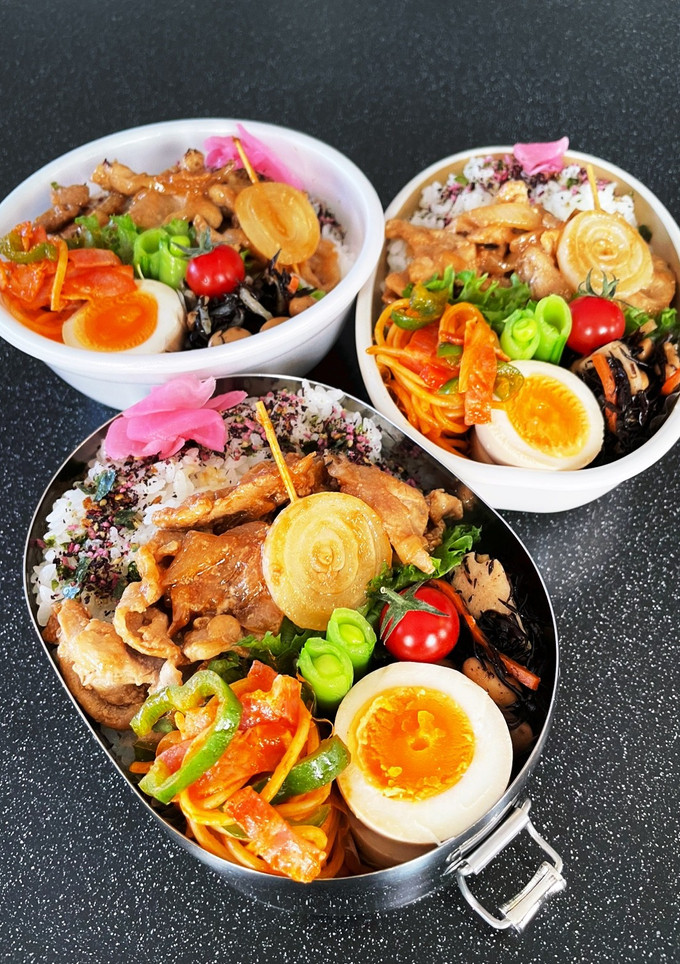 高校生弁当20235月10生姜焼き弁当-レシピのメイン写真