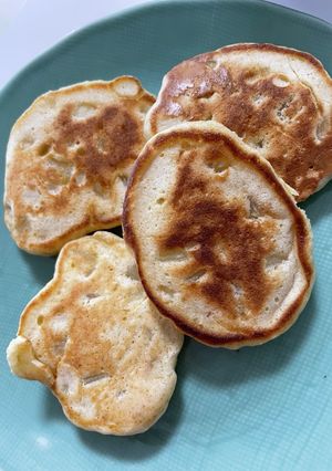 離乳食後期～✩アップルきなこパンケーキ✩-レシピのメイン写真