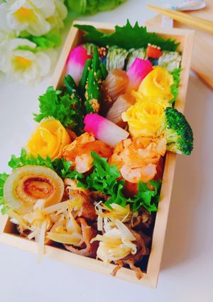 女子学生のお弁当(2023.5.10)-レシピのメイン写真