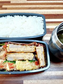 高校生男子お弁当23年5月10日-レシピのメイン写真