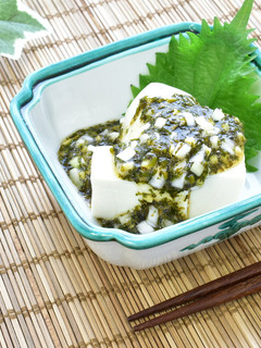アカモクだれの冷奴-レシピのメイン写真