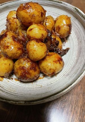 新ジャガの煮っ転がしおかかまぶし-レシピのメイン写真