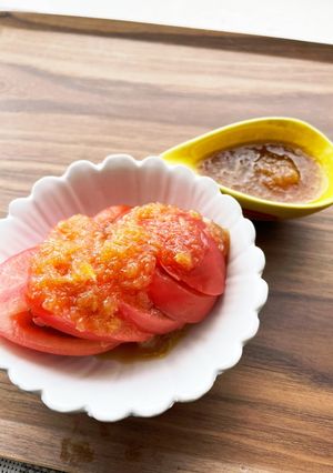 トマトが美味しい玉ねぎドレッシング-レシピのメイン写真