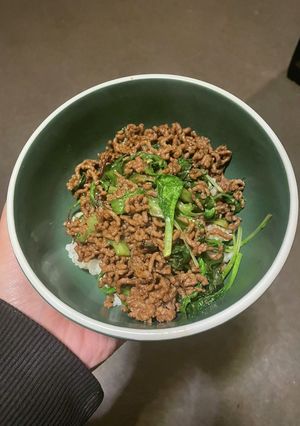 肉野菜炒めご飯-レシピのメイン写真