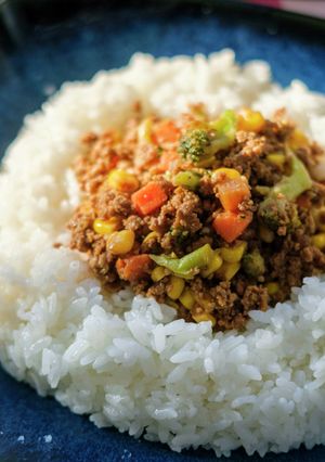 会話が増えるドライカレー-レシピのメイン写真