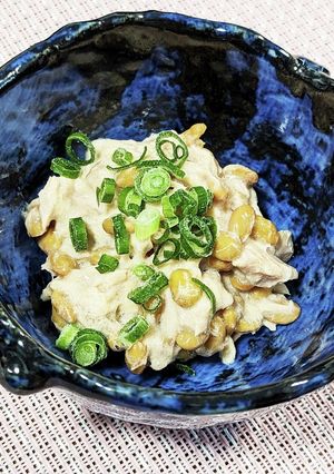 5分で完成!ツナとマヨ納豆で節約おつまみ-レシピのメイン写真