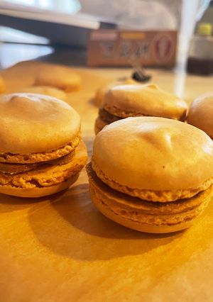 きなこマカロン-レシピのメイン写真