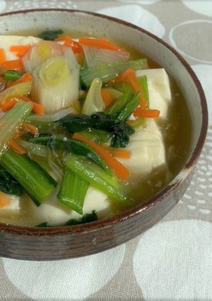 野菜たっぷり　あんかけ豆腐-レシピのメイン写真