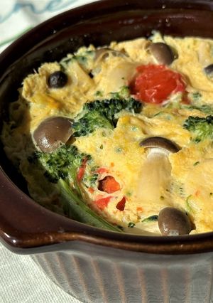 野菜たっぷりキッシュ風-レシピのメイン写真