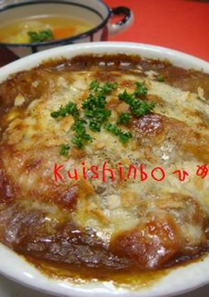 のせて焼くだけ☆『カレーうどんドリア』-レシピのメイン写真