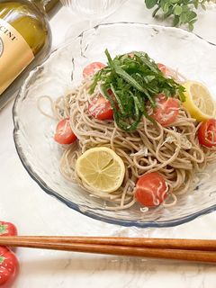 冷やし麺の味変!さっぱり柑橘タレ!-レシピのメイン写真