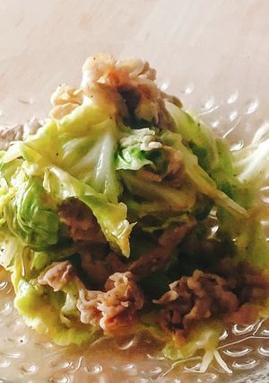 基本の中華★豚肉と春キャベツ中華炒め-レシピのメイン写真