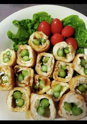 アスパラチーズえのきささみ巻き-レシピのメイン写真