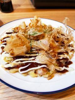 こんにゃくでヘルシーお好み焼き!-レシピのメイン写真