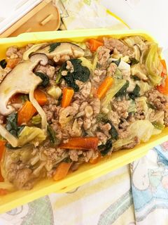 家にある野菜で中華丼-レシピのメイン写真
