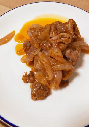豚こま切れ肉のポークチャップ-レシピのメイン写真