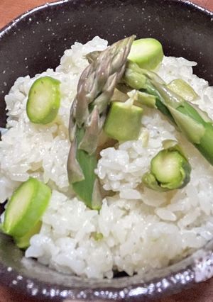 簡単アスパラご飯-レシピのメイン写真