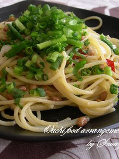納豆ぺペロン-レシピのメイン写真