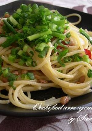 納豆ぺペロン-レシピのメイン写真