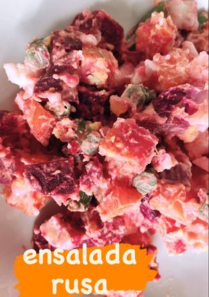 ペルー料理　ロシアンサラダ-レシピのメイン写真