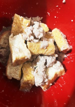 3分クッキング　レンジで厚揚げのそぼろ煮-レシピのメイン写真