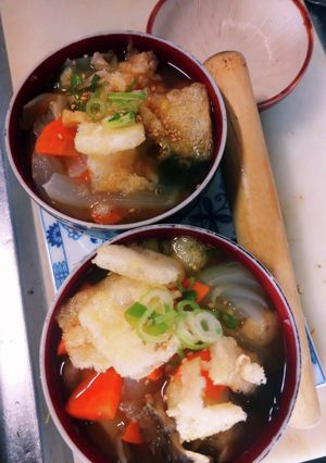 煮干し粉末+のカルシウムたっぷり味噌汁-レシピのメイン写真