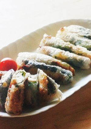 ささみチーズ生春巻き揚げ♪ライスペーパー-レシピのメイン写真