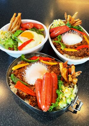 高校生弁当2023 5月11ドライカレー-レシピのメイン写真