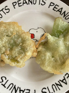 野草 ユキノシタの天ぷら-レシピのメイン写真